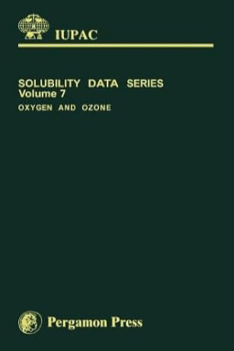 Oxygen and Ozone: Solubility